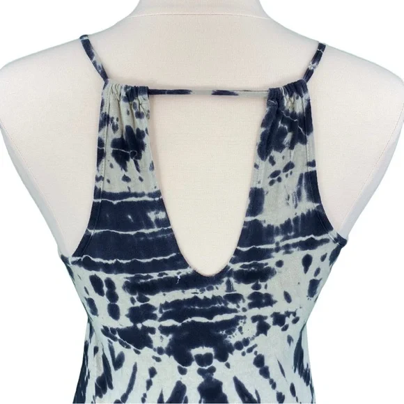 dELiAs Black and Gray Tie Dye Boho Cotton Sun Dress - Picture 7 of 13